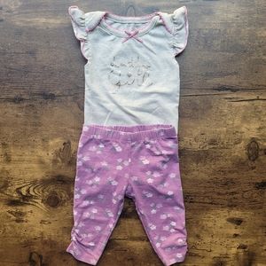 Daddy's Girl 2 Piece Set • 3-6 Months